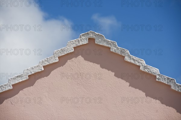 Roof peak in Bermuda.