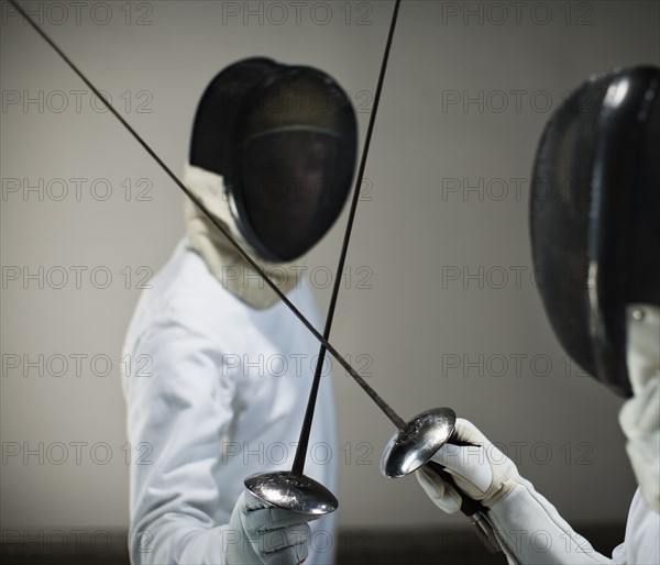 Men fencing. Date : 2008