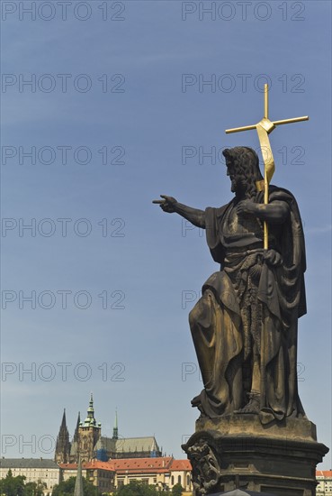 John the Baptist statue, Prague.