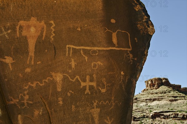 Petroglyph, Utah.