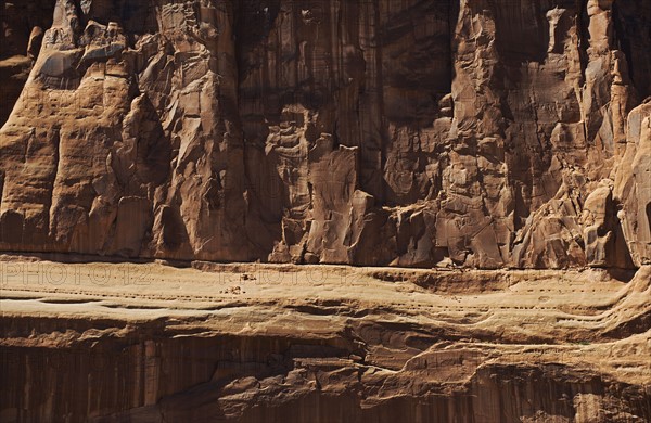 Rock formation in Arches National Park, Utah.