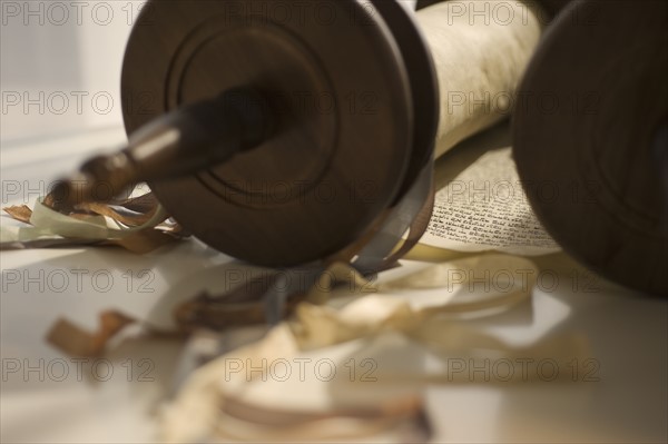 Torah scroll.