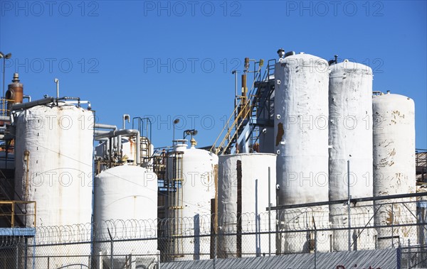 Cooling towers of industrial plant. Date : 2008