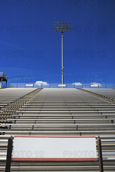 Stadium bleachers. Date : 2008