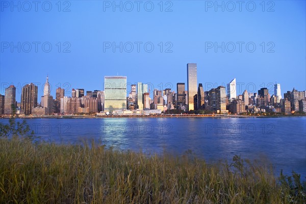 New York City skyline. Date : 2008