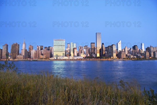 New York City skyline. Date: 2008