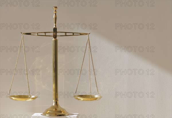 Scale of justice.