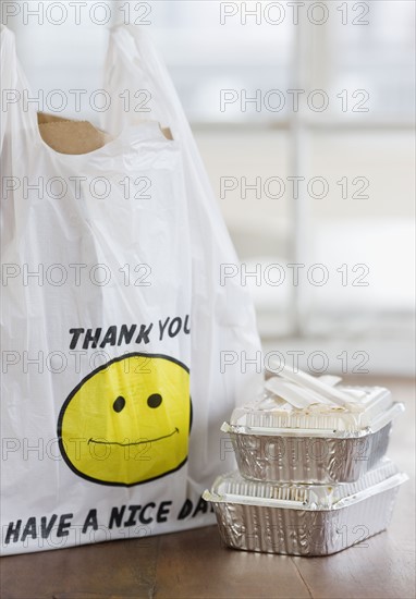 Take out food. Photographe : Jamie Grill