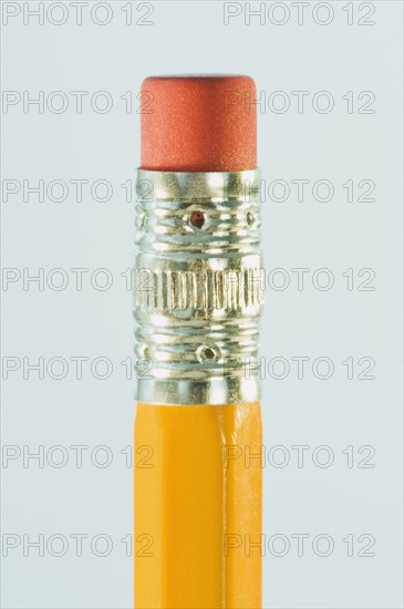 Close up of pencil eraser. Photographe : Daniel Grill