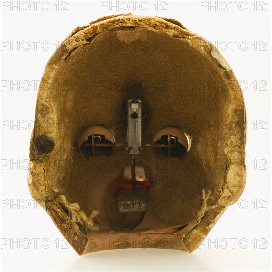 Broken antique doll head. Photographe : Joe Clark