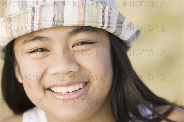 Portrait of teenage girl. Photographe : PT Images