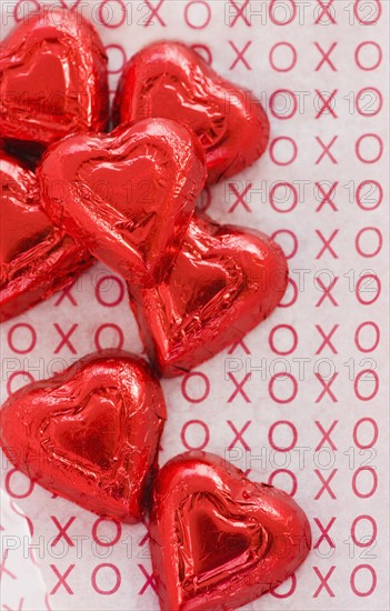 Valentine’s Day chocolates. Photographe : Daniel Grill