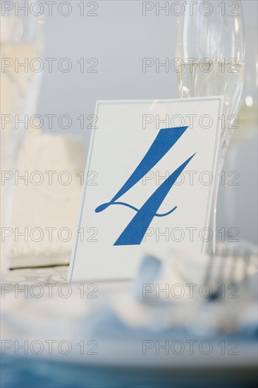 Wedding table placesetting. Photographe : Jamie Grill