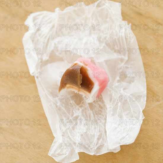 Piece of salt water taffy. Photographe : Jamie Grill