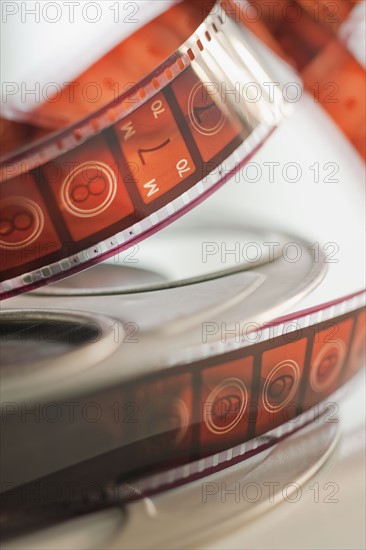 Close up of film.