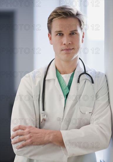 Portrait of male doctor.