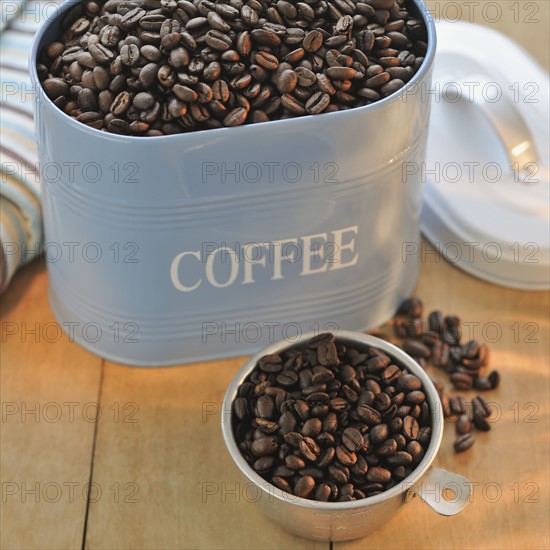 Coffee beans.