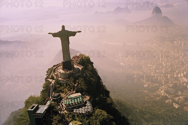 Christ The Redeemer statue, Rio de Janeiro, Brazil, . Photographe : David Engelhardt