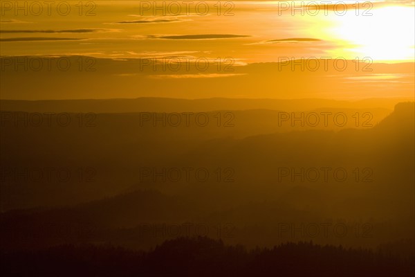 Sunset, Oslo, Norway, . Photographe : Shawn O'Connor
