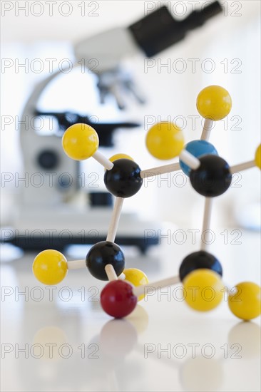 Molecule model.