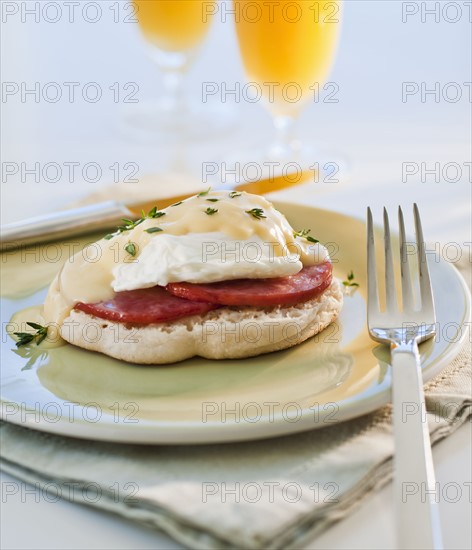 eggs benedict.