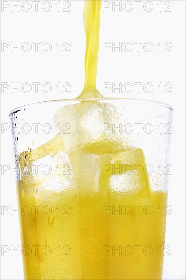 Glass of orange juice. Photographe : Joe Clark