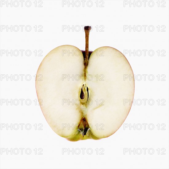 Cross-section of apple. Photographe : Joe Clark