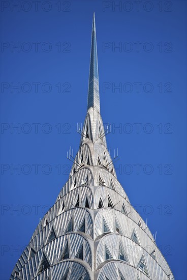 Top of Chrysler Building, New York City, New York, USA.