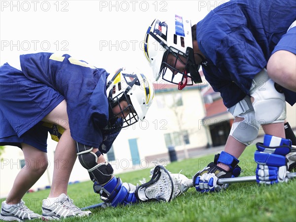 Lacrosse Faceoff