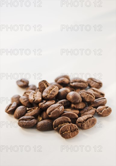 Heap of coffee beans.