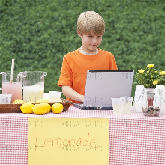 A lemonade stand.