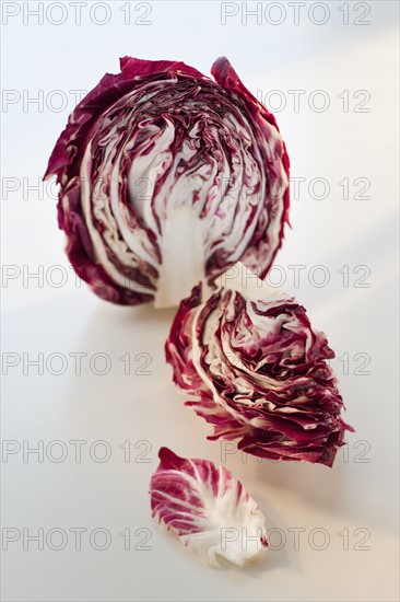 A head of radicchio.