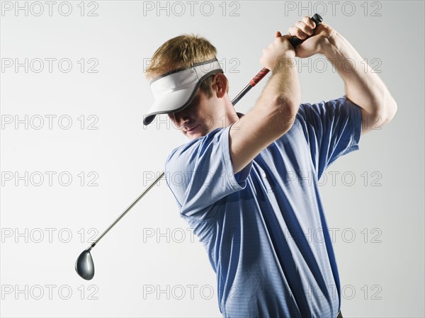 A golfer