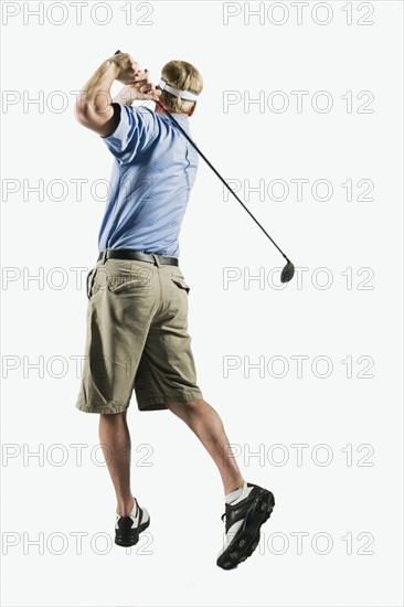 A golfer