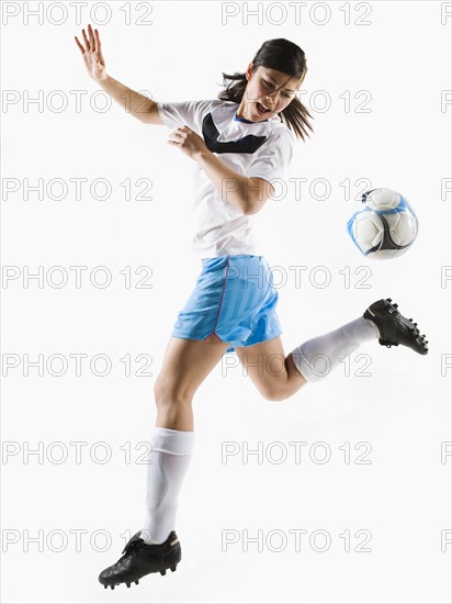 A soccer player