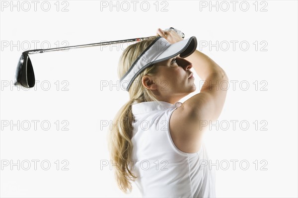 A golfer