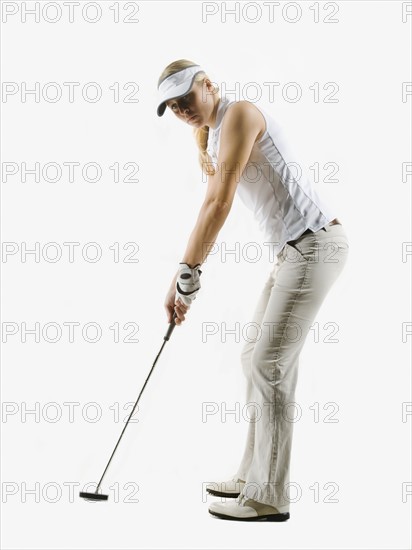 A golfer