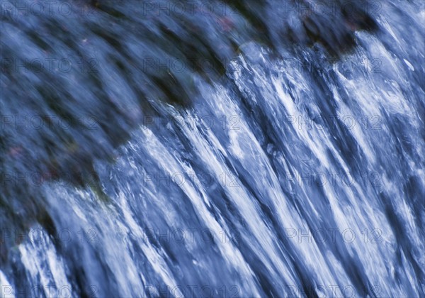 A scenic waterfall