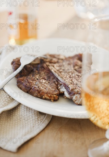 Steak and beer