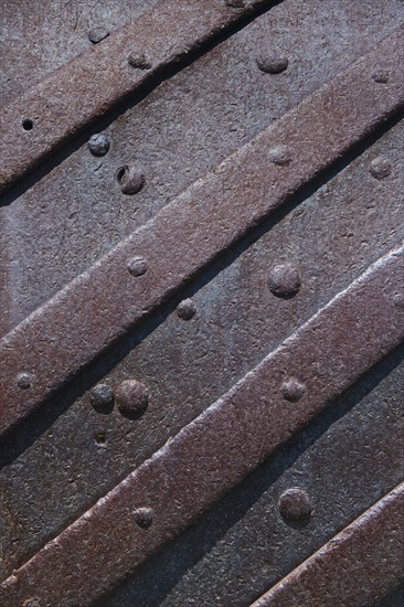 A metal surface.