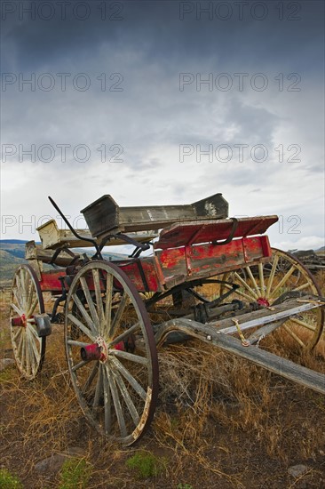 Old fashion wagon.