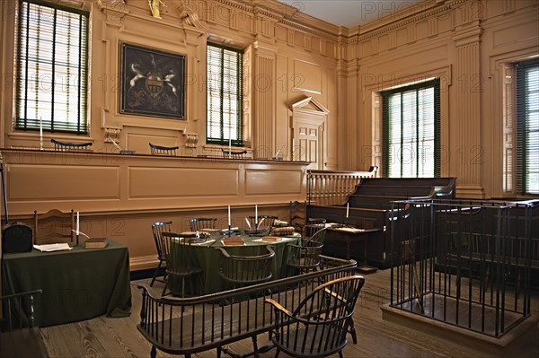 Independence Hall Court Room.