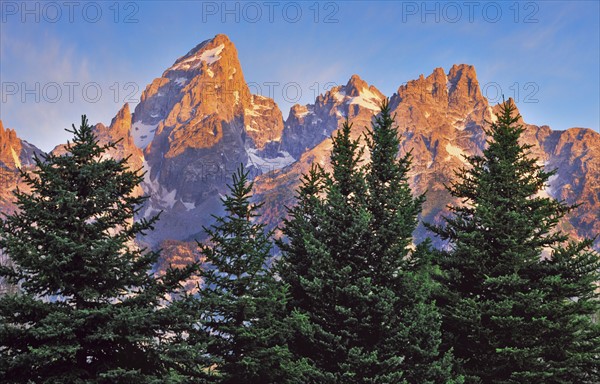 Scenic view of mountains.