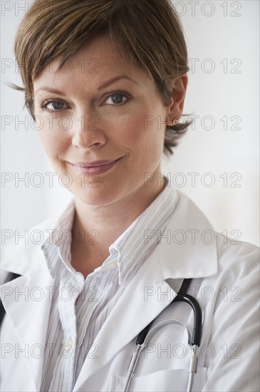 Female doctor.