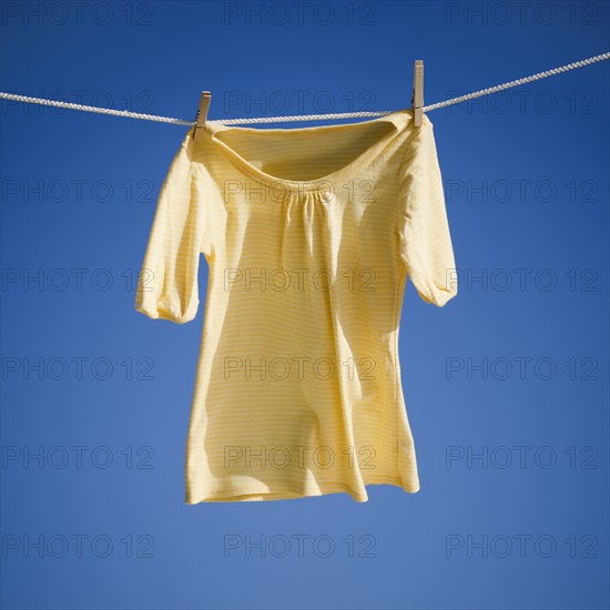 Blouse on clothes line