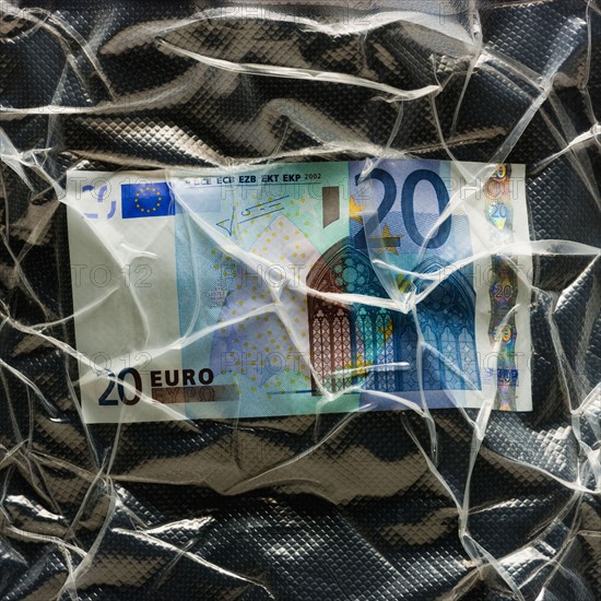 Shrink wrapped Euro