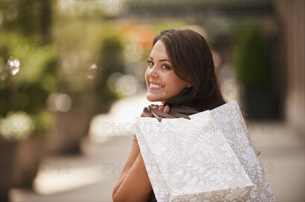 Woman shopping