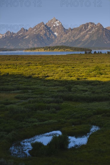 Scenic view of mountains