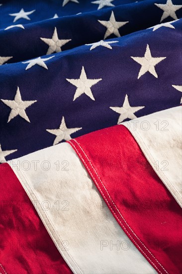 American flag.