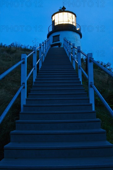 Stairs leading Up to Lighthouse